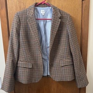 J. Crew Factory Women's Houndstooth Blazer